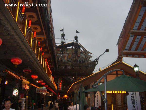 洪崖洞異域風情美食街